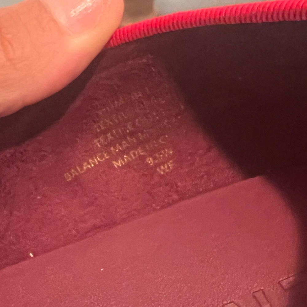 Aerosoles New red vegan flats size 9.5 - Picture 2 of 5